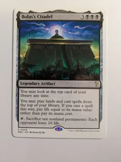Bolas's Citadel (White Border) Mystery Booster 2 Regular 0039 MtG - Image 1
