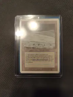 MTG Tundra Damaged English Revised Edition Reserved List - Image 1