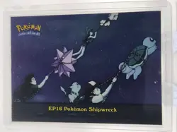 Topps Pokemon Series 2 Ep16 Pokemon Shipwreck - Silver Foil - Image 1