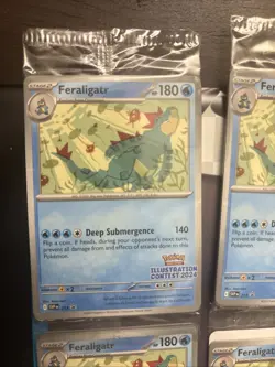 Lot of 6 Sealed Pokemon Illustration Contest 2024 Promos With Pikachu SVP214 - Image 5