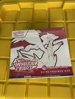 Pokemon Center Exclusive White Flare ETB Elite Trainer Box TCG New Sealed - Image 1