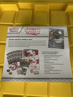Pokemon Center Exclusive White Flare ETB Elite Trainer Box TCG New Sealed - Image 2