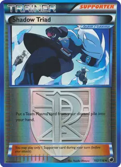 Pokemon - Shadow Triad - 102/116 - Uncommon - Reverse Holo - Plasma Freeze - NM - Image 1