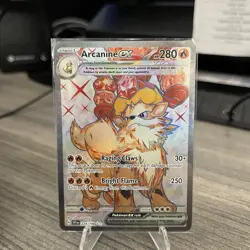 Pokemon TCG Arcanine ex 224/198 SV01: Scarlet & Violet Base Set Holo NM - Image 1