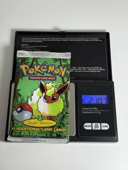 Flareon 1999 Pokemon Jungle Set Booster Pack 21.07g FACTORY SEALED! HEAVYU! - Image 1