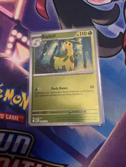Bayleef 009/132 Reverse Holo NM Pokemon TCG Mega Evolution 2025 - Image 3