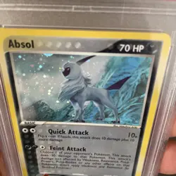 Absol Holo PSA 9 Pokemon 2004 EX Team Magma v Team Aqua Box Topper 96/95 - Image 3