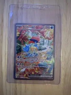 Keldeo EX 167/086 SIR Pokemon White Flare Full Art Special Illustration Rare - Image 1