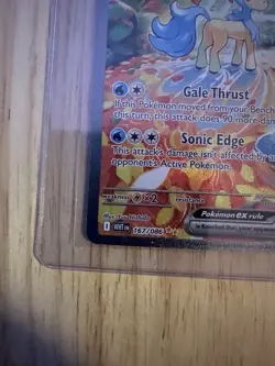 Keldeo EX 167/086 SIR Pokemon White Flare Full Art Special Illustration Rare - Image 4