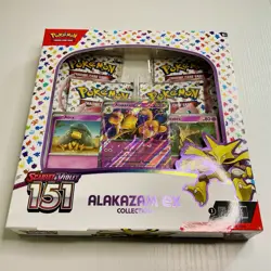 Pokemon TCG: Scarlet & Violet-151 Alakazam ex Collection Box 820650855269 - Image 1