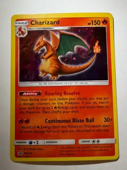 2019 Pokemon Black Star Holo Promo Chest Charizard #SM226 NM-MINT - Image 1