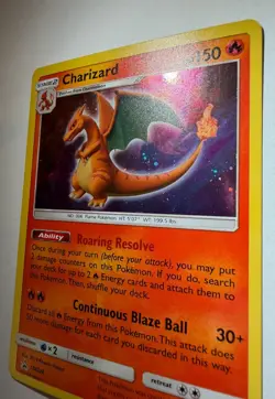 2019 Pokemon Black Star Holo Promo Chest Charizard #SM226 NM-MINT - Image 3