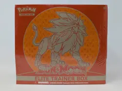 New Pokemon TCG Sun and Moon Elite Trainer Box ETB Solgaleo - Image 1