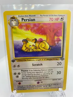 Pokemon TCG 1st Edition Persian Jungle Set 42/64 NM Near Mint - Image 1