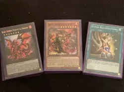 Yugioh Dragon Ruler Deck Big Eye Dracossack Blaze Supreme Black Rose Flare Metal - Image 1