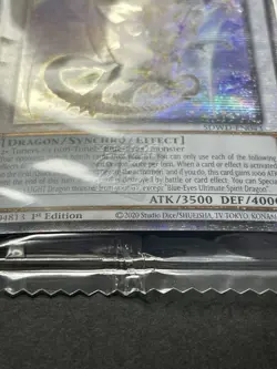 Blue-Eyes Ultimate Spirit Dragon | Quarter Century Secret Rare | SEALED |YuGiOh! - Image 2
