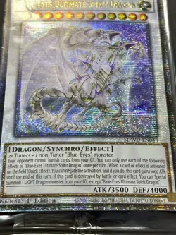 Blue-Eyes Ultimate Spirit Dragon | Quarter Century Secret Rare | SEALED |YuGiOh! - Image 3