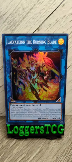 Yu-Gi-Oh! Laevateinn the Burning Blade / DOOD-EN053 1st Edition NM - Image 1
