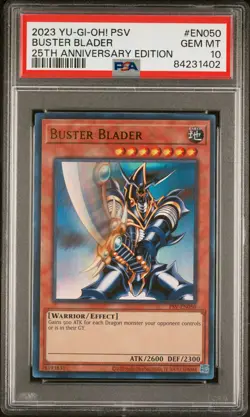 Buster Blader 25th Anniversary Edition Yu-Gi-Oh! Pharaoh'S Servant 25th Annivers - Image 1