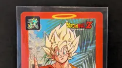 Dragon Ball Z Son Goku Card Vintage Carddass Akira Toriyama 1993 japanese - Image 2