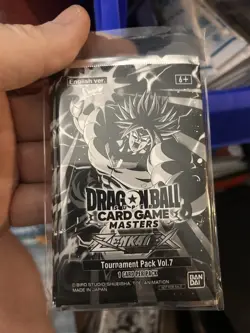 dragon ball super card game Masters Tournament Pack Vol.7 Unopened** - Image 2