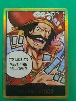 Gold DON !! Card OP13 ENGLISH Gol D. Roger Carrying on His Will ONE PIECE Card - Image 1