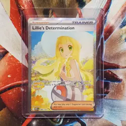 Lillie's Determination - 184/132 - SIR - Mega Evolution Pokemon Card - Lot #832 - Image 1