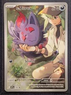 N's Zorua 189 Sv: Scarlet & Violet Promo Cards Holo - Image 1