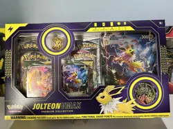 Jolteon VMAX Premium Collection Box Factory Sealed New Pokemon Card TCG - Image 1