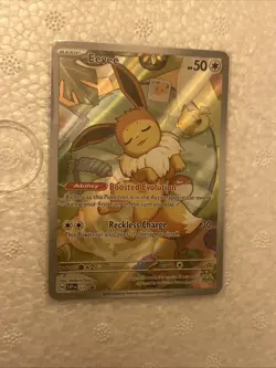 Pokemon Eevee TCG Scarlet & Violet Black Star Promo Card 173 - Image 1