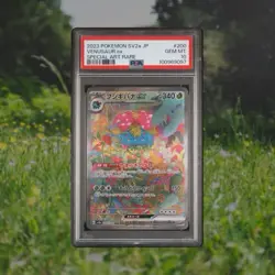 Venusaur ex PSA 10 Japanese Pokemon Card 200/165 sv2a 151 SAR Holo 2023 - Image 1