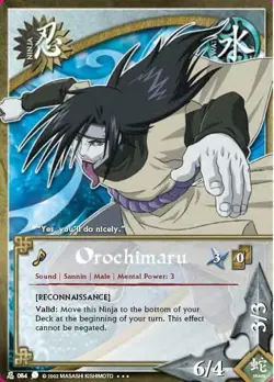 Orochimaru - N-084 - Promo Promo Cards NM/LP - Naruto - Image 1