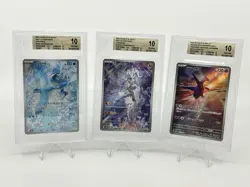 BGS 10 Pokemon Card Japanese Reshiram Latios Articuno Ar Art Rare 3Card Set BULK - Image 1