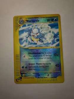 Pokemon Wartortle Reverse Holo E Reader Card 92/165 Expedition Base Set LP - Image 1