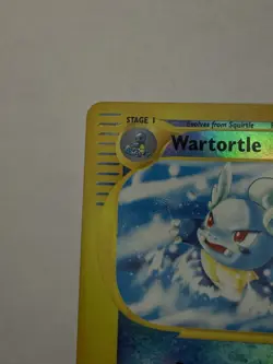 Pokemon Wartortle Reverse Holo E Reader Card 92/165 Expedition Base Set LP - Image 2