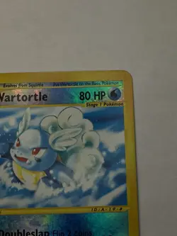 Pokemon Wartortle Reverse Holo E Reader Card 92/165 Expedition Base Set LP - Image 3