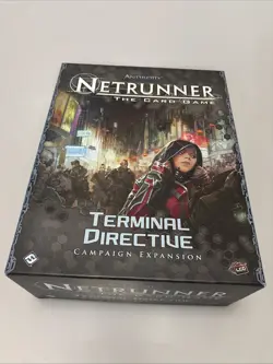 Android Netrunner Terminal Directive Campaign Expansion Fantasy Flight LCG Extra - Image 2