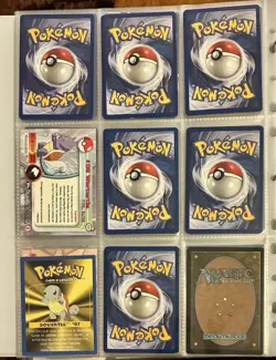 Vintage Pokemon Card Collection - No Binder Lot 5 Pages - Holo - Modern LP/NM - Image 2