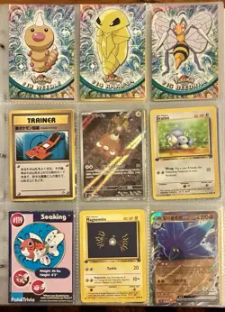 Vintage Pokemon Card Collection - No Binder Lot 5 Pages - Holo - Modern LP/NM - Image 5