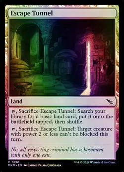 Escape Tunnel Murders at Karlov Manor NM MTG Foil - Image 1