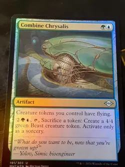 Combine Chrysalis FOIL , Modern Horizons 2 , Near Mint, MTG FREE SHIPPING - Image 1