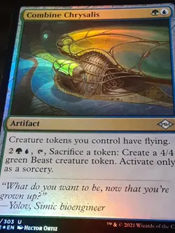 Combine Chrysalis FOIL , Modern Horizons 2 , Near Mint, MTG FREE SHIPPING - Image 2