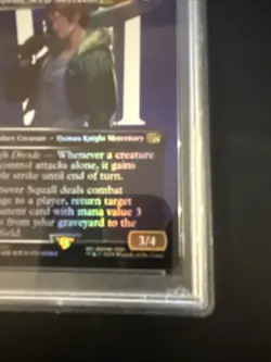 2025 MTG Final Fantasy Squall SeeD Mercenary Foil PSA 10 GEM MT #402 Borderless - Image 3