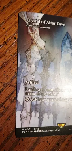 Crystal of Altar Cave (Chromatic Lantern) Showcase R 0061 MTG Reg NM - Image 3