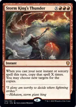 Storm King's Thunder Commander Legends: Battle for Baldur's Gate - Magic MTG NM - Image 1