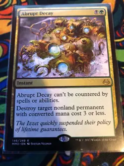 Abrupt Decay - Modern Masters 2017 - NM-M - Image 1