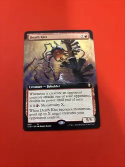 Death Kiss (Extended Art) Commander Legends: Battle for Baldur's Gate Mtg Magic - Image 1