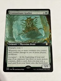 Contaminant Grafter (Extended Art) - 55 / English / Near Mint MTG - Image 1