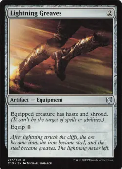 Lightning Greaves U Commander 2019 217 - LP MTG - Image 1