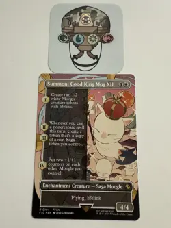 Summon: Good King Mog XII (Borderless) Commander: Final Fantasy Regular - Image 1